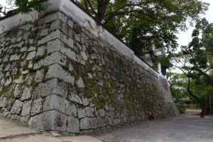 岡山城石垣
