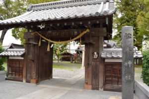 松本神社入口