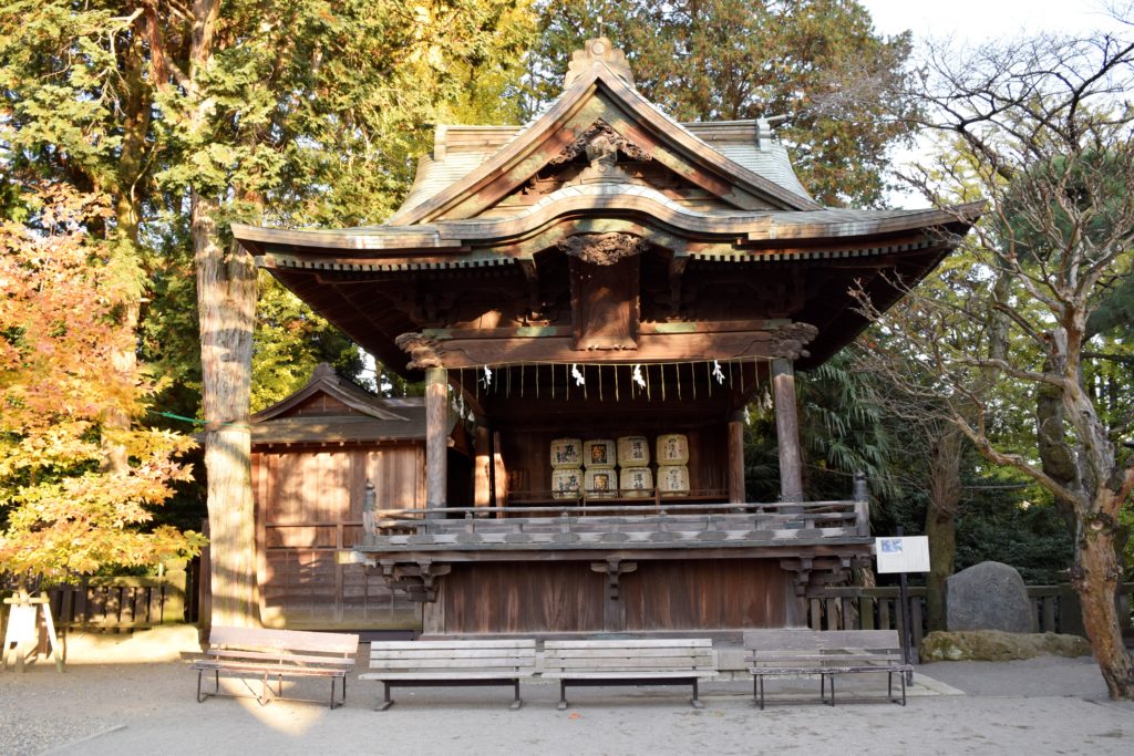 二荒山神社の神楽殿
