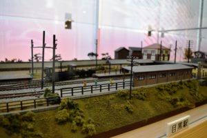 旧目黒駅の模型
