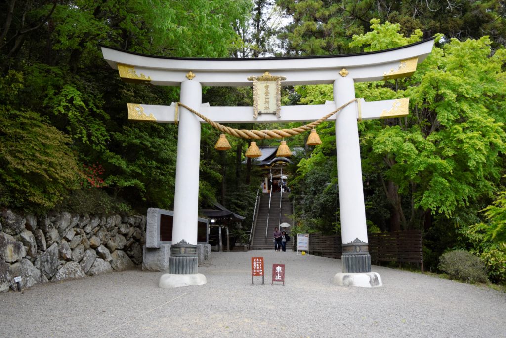 宝登山神社の入り口